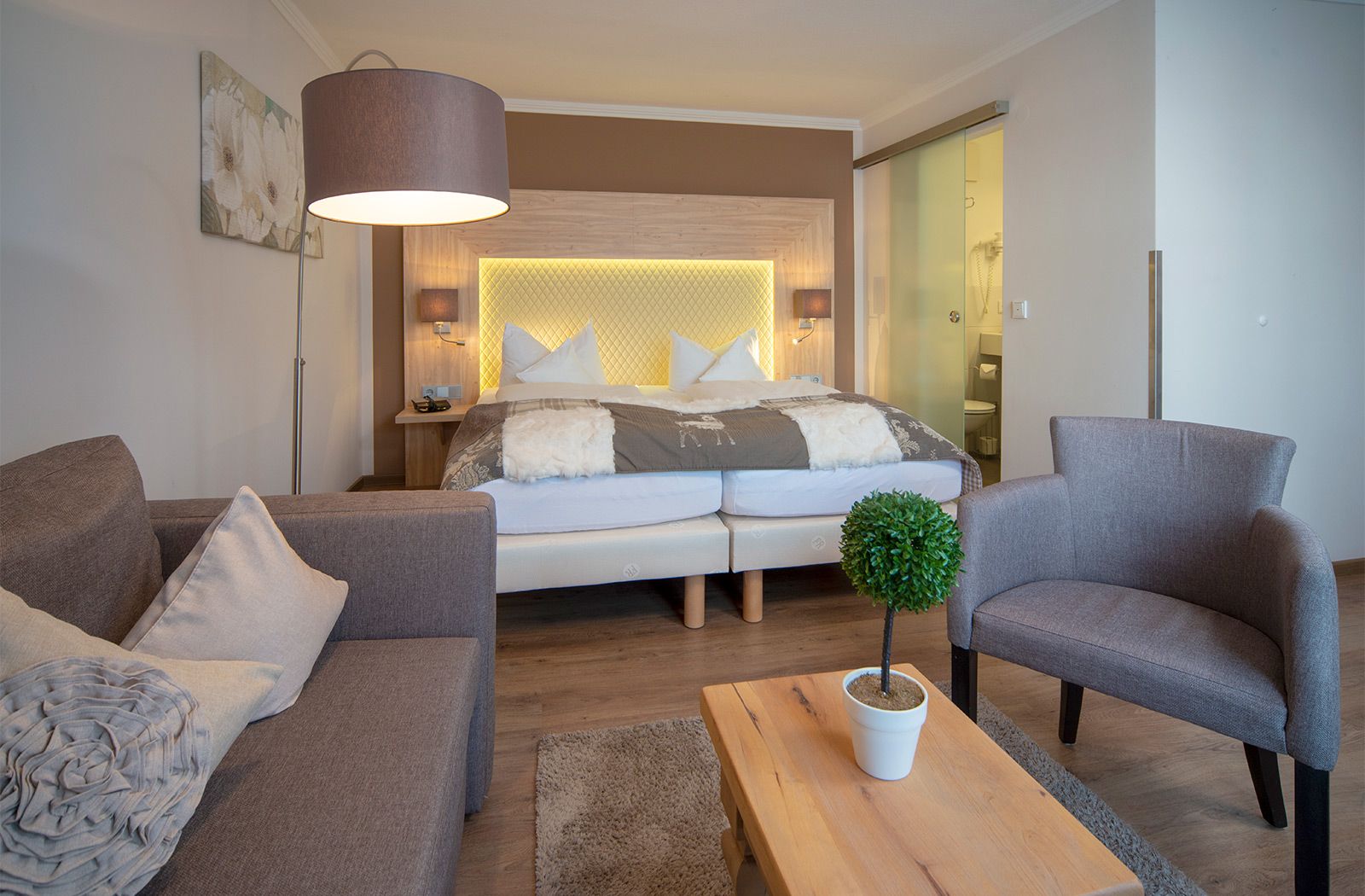 Zimmer in der Pension Gerlinde, Schwangau